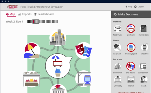 Harvard Business School: Food Truck Simulation — preview